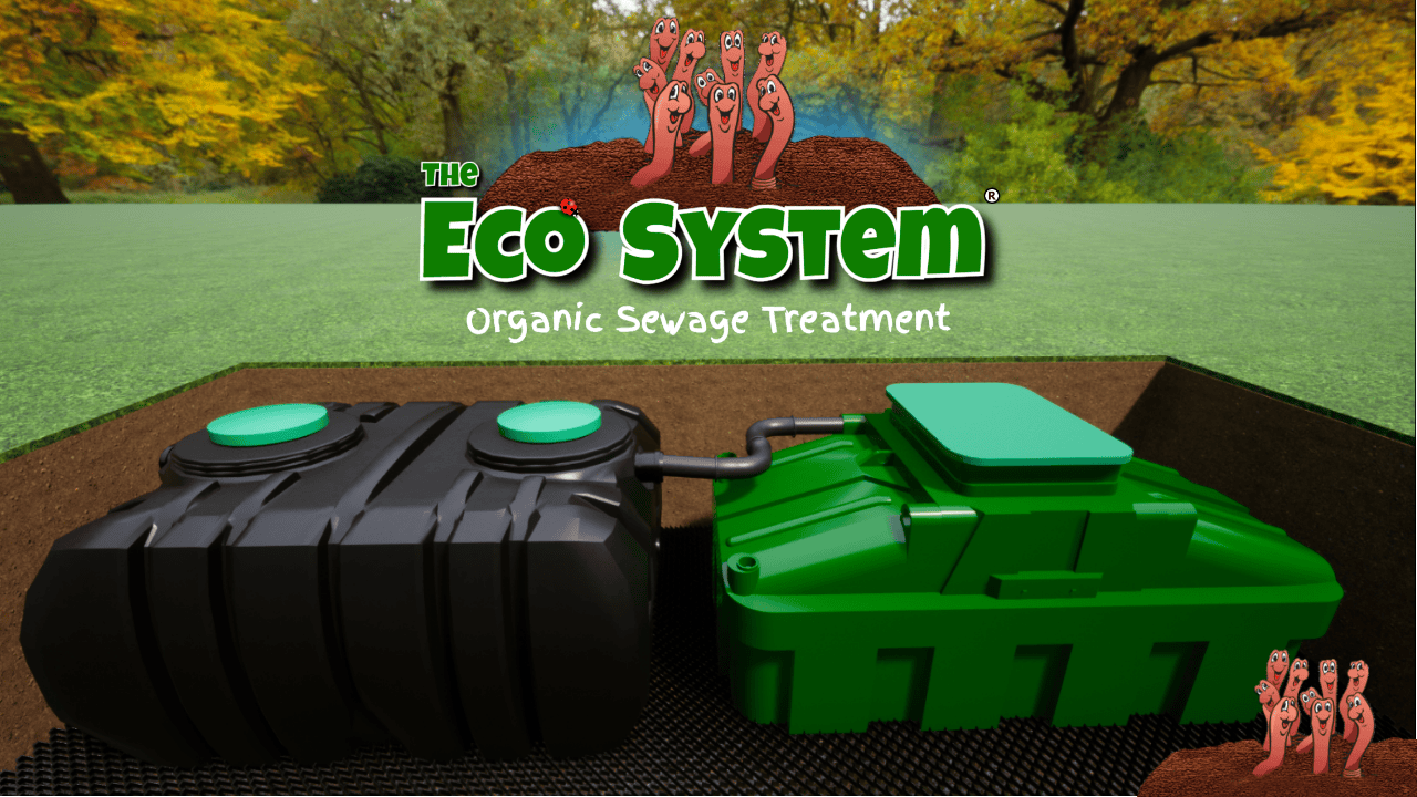 Eco System Organic Sewage System Can Discharge to a watercourse